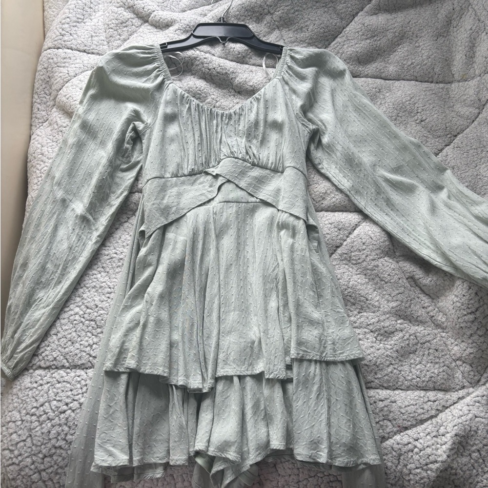 Altar'd State Soft Green Blouse